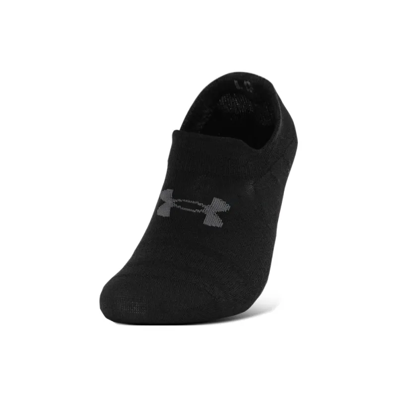 Under Armour Essential Ankle Socks Unisex 3 Pack Black-2