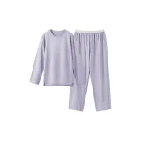 [Women's Crew Neck]Purple