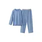 [Men's Crew Neck]Blue