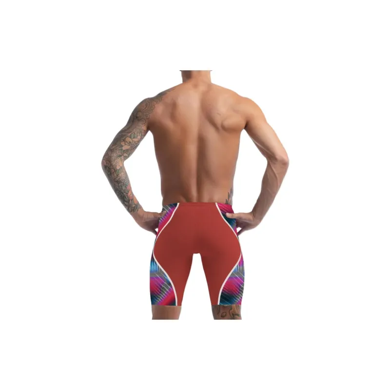 Speedo Fastskin LZR Pure Intent 2.0 Jammer Swimming Shorts Men Red-3