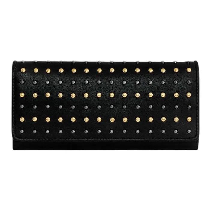REBECCA MINKOFF Genuine Leather Wallet Women's Black-0