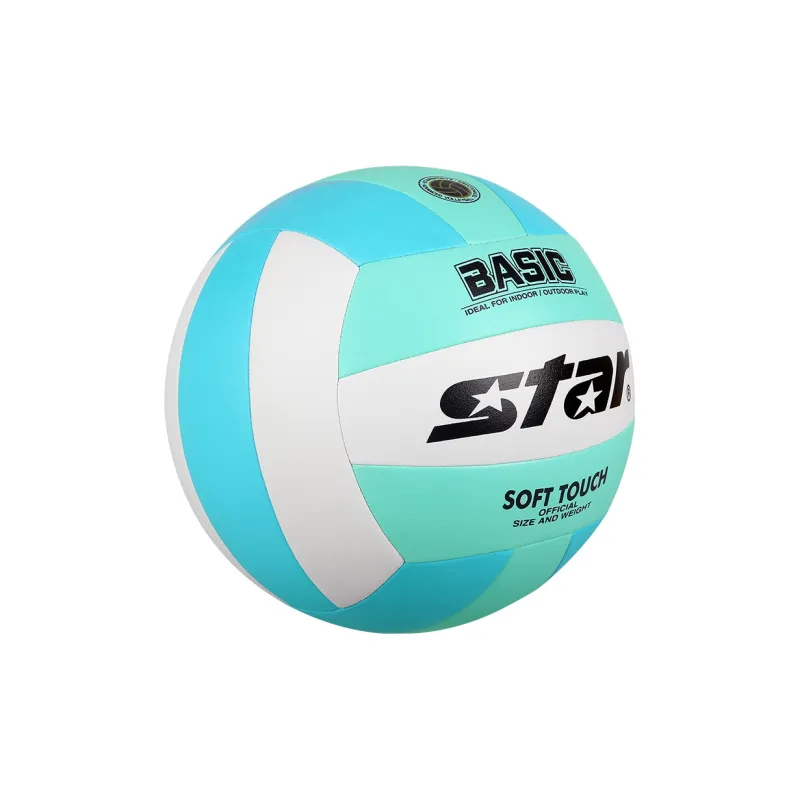 Star PU Size 5 Volleyball Unisex Blue White-1