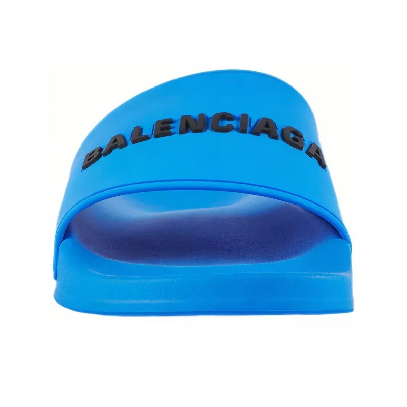 Balenciaga Pool Slides 'Blue'-2