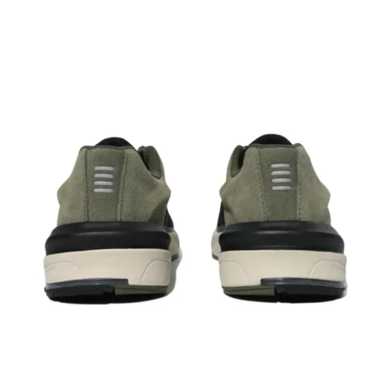 FILA Wear Resistant Slip Resistant Low Top Casual Shoes Unisex Dark Green-3