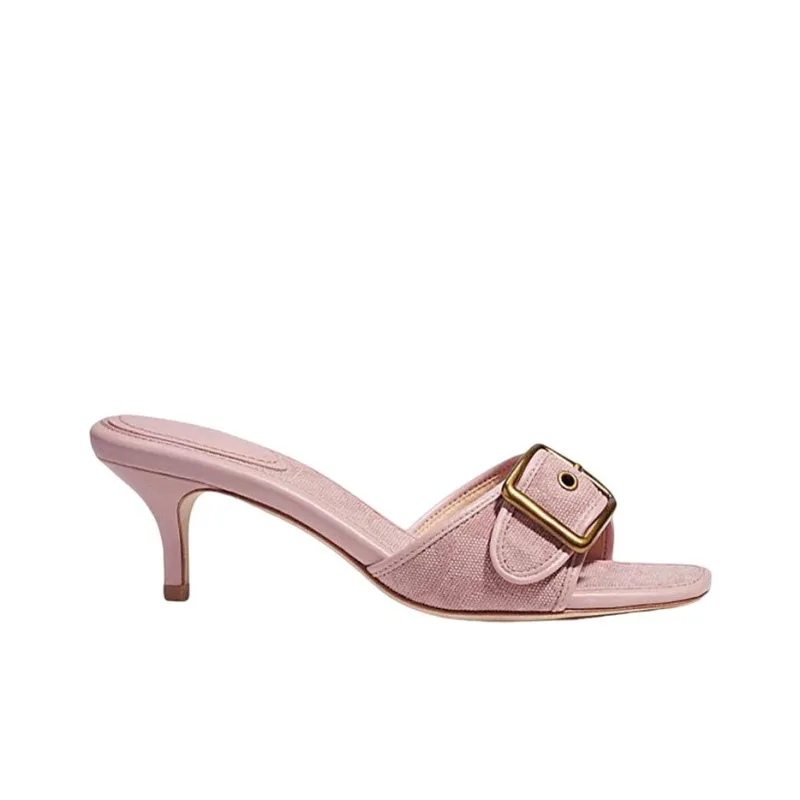 COACH Margot Slide Slippers Women's Pink-1