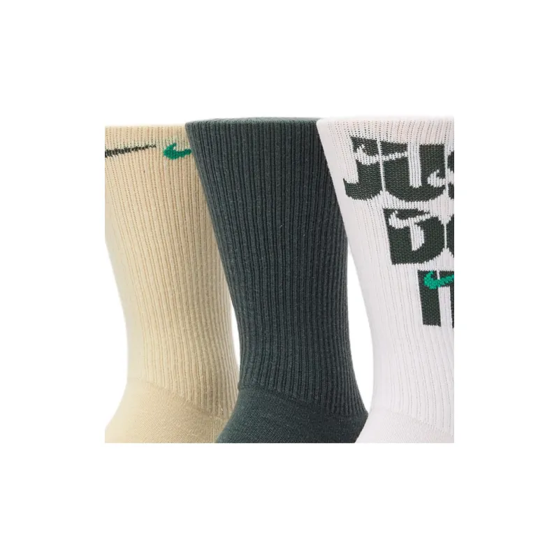Nike Everyday Plus Cushioned Crew Socks 3 Pack 'Multicolor'-3
