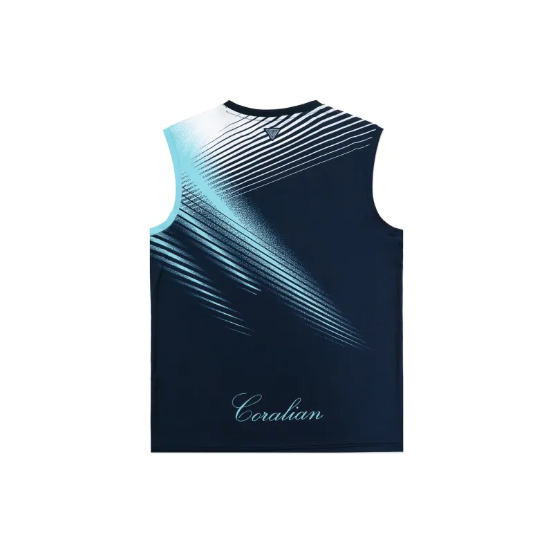 CORALIAN Badminton Clothing Men Blue-1