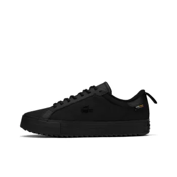 LACOSTE Low Top Casual Shoes Men Black