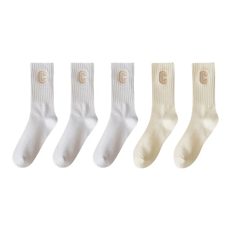 MIIOW Mid Calf Socks Unisex 5 Pack-28