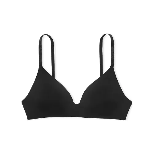 Victoria's Secret The T-shirt Lightly Lined Wireless Bra / Black Bra Women's Black