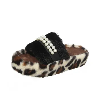 CHERRY&KALIKA Slip Resistant Abrasion Resistant Slide Slippers Women's