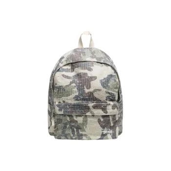 Stussy Cotton Canvas Backpack Regular Unisex Camouflage
