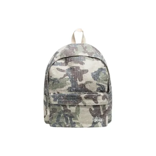 Stussy Cotton Canvas Backpack Regular Unisex Camouflage