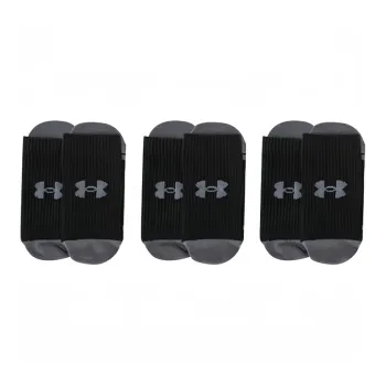Under Armour Ankle Socks Unisex 3 Pack Black