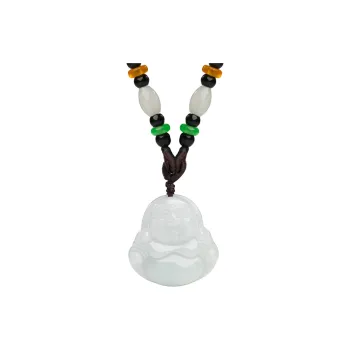 With The Heart Of The Jade Bean Type Jadeite Necklaces Women's