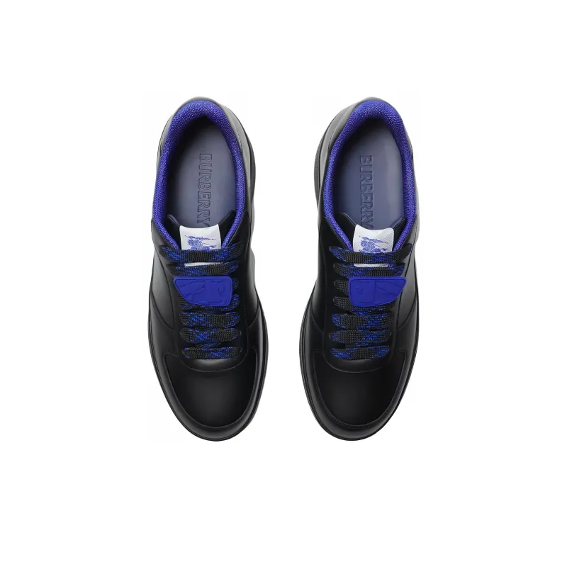 Burberry Terrace Low Top Skateboard Shoes Men's Black-3