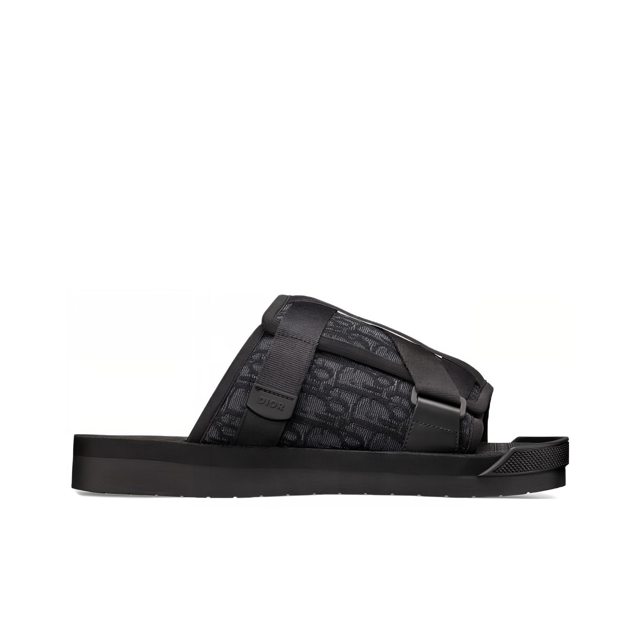 DIOR Alpha Sandals Black - POIZON
