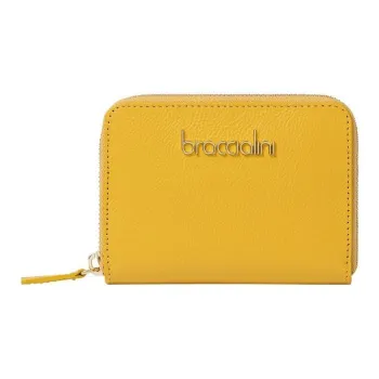 Braccialini PU Coin Purse Wallet Women's Yellow