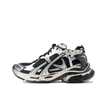 Balenciaga Runner Black White