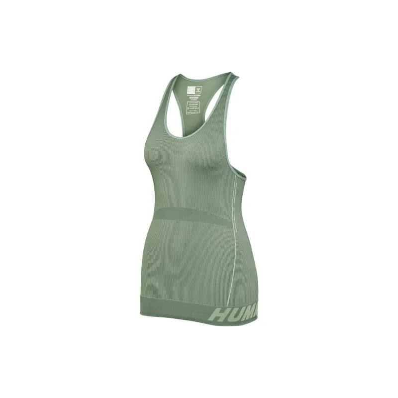 Hummel HMLTE CHRISTEL Sport Vests Women's Green-2