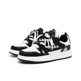 Black White