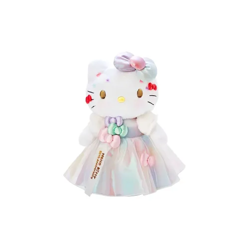 Sanrio Hello Kitty Hello Kitty 50th Anniversary Limited Birthday Collection Standing Dolls Plush Doll 42cm High