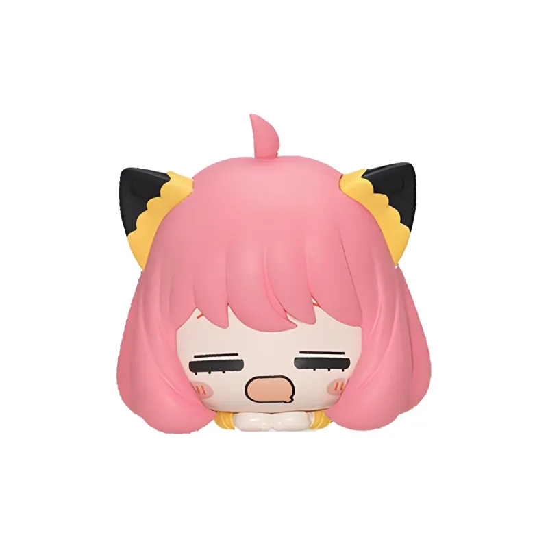 SEGA Anya Forger Snoozing Cat Mini Collection Sega MP Spy X Family 4.5cm Chibi Figures-2