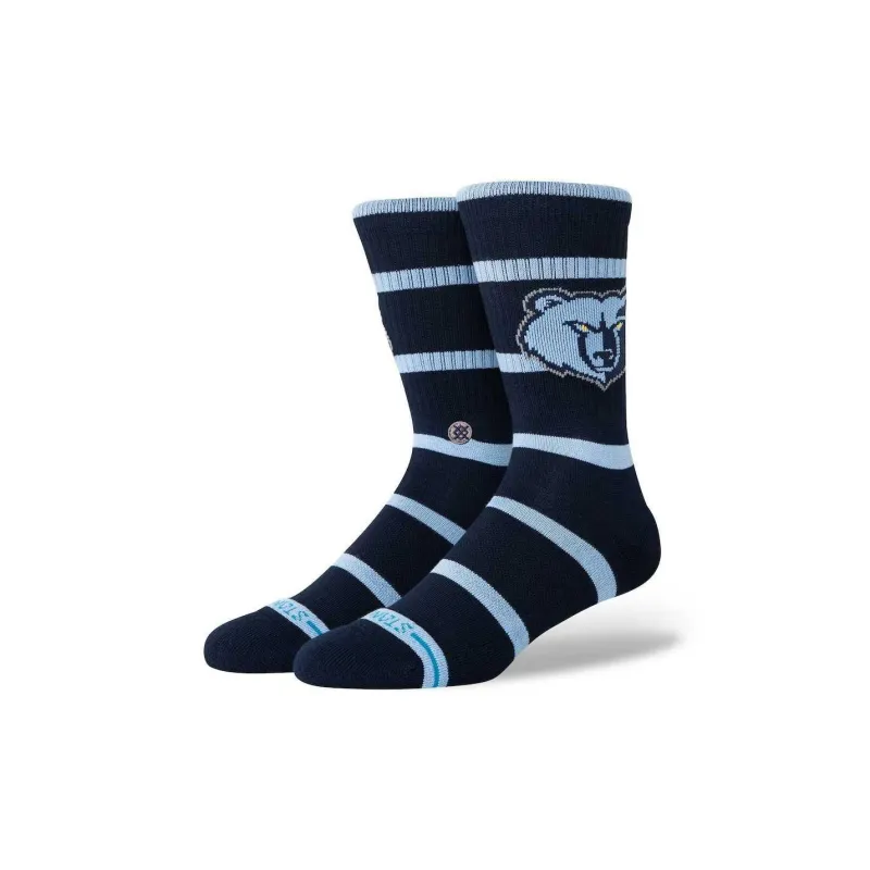 NBA Memphis Grizzlies Stance Knee-High Socks Men 1 Pack Black-1
