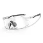 GT67012-C491 White Frame with Transparent to Gray Lens
