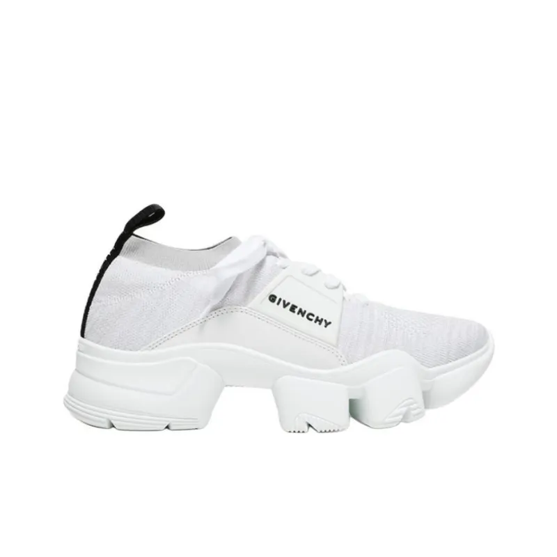 Givenchy JAW Series Breathable Low Top Casual Shoes Men's White Gray-1