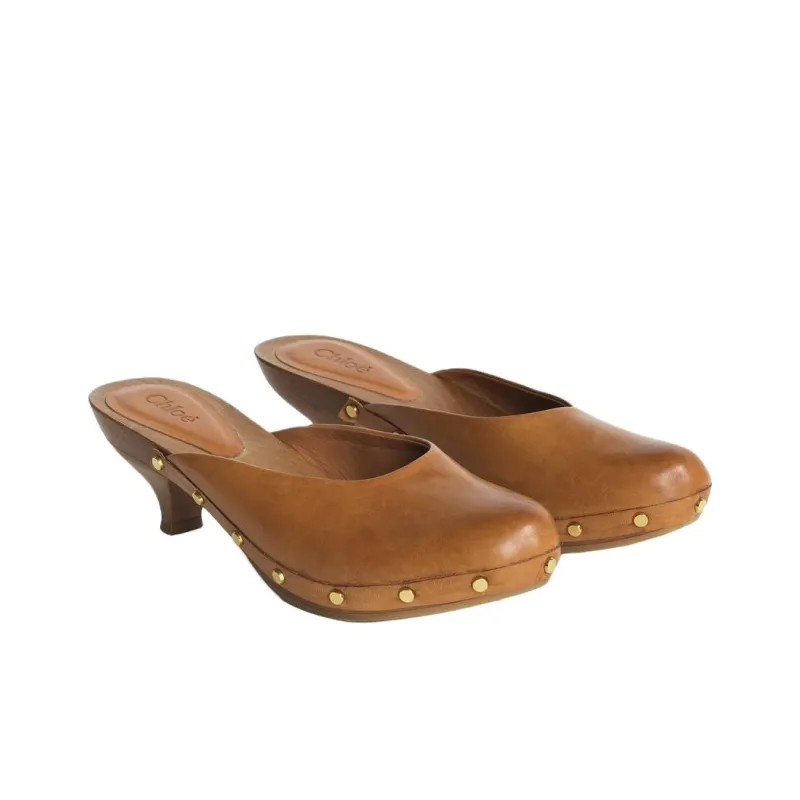 Chloé Judith 40mm Clogs-2
