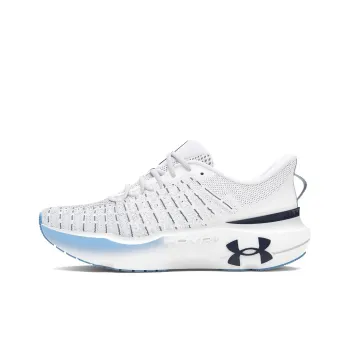 Under Armour Infinite Elite Anti Slip Wear Resistant Low Top Casual Running Shoes Women's White Blue
