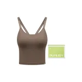 [Navel-Exposing Style-High Waistline]V-Back Smoothing-Brown