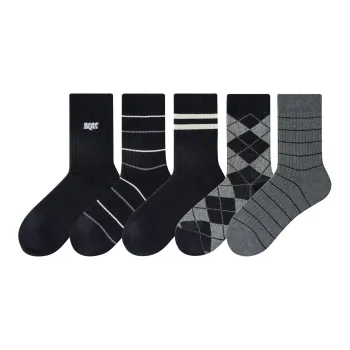 Caramella Mid Calf Socks Men 5 Pack