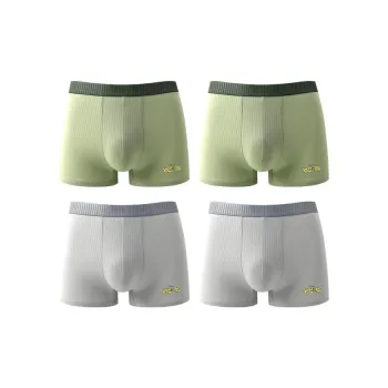 Disney 100% Cotton Boxer Briefs Men's 4 Pack Independent Packaging