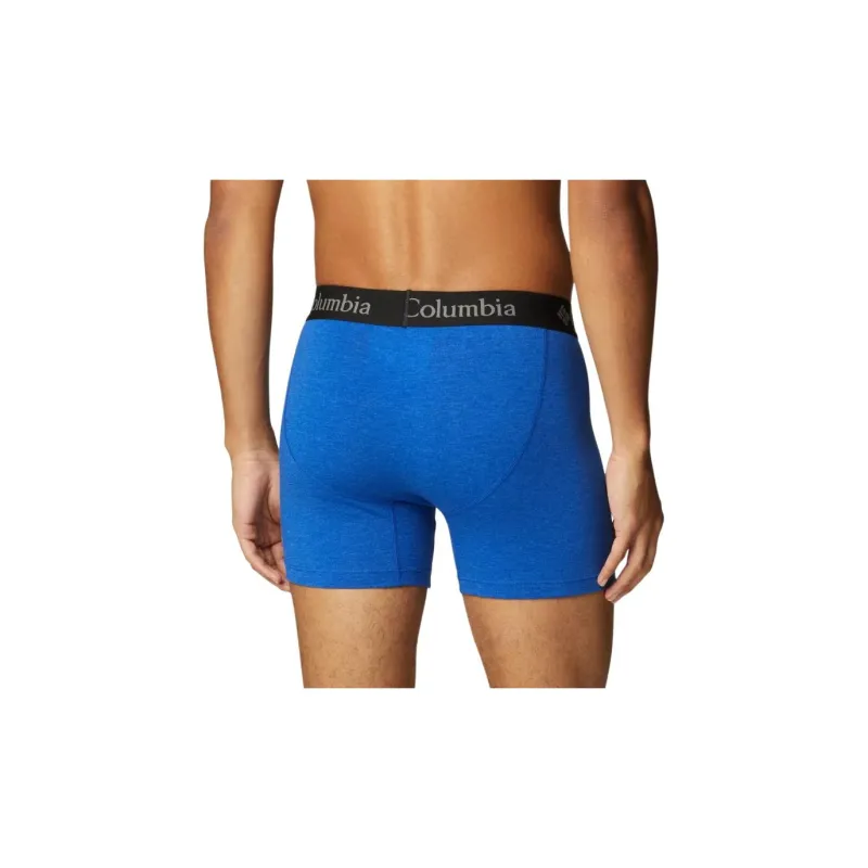 Columbia Underpants Men's 3 Pack Red/Blue/Gray-2