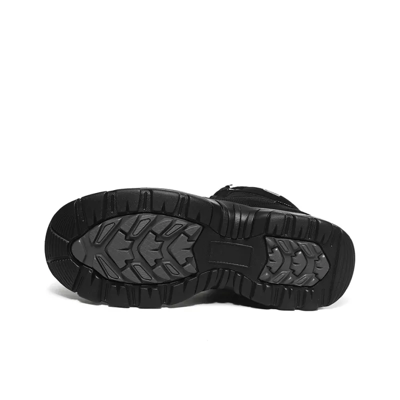 OFF-WIERAH Anti-Slip Wear-Resistant High-Top Hiking Shoes Men-4
