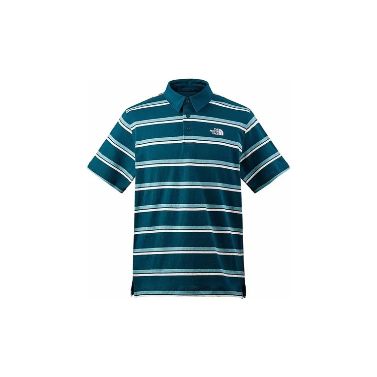 THE NORTH FACE Polo Shirt Men Blue Shopping Bag Included-1