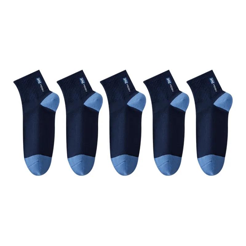 MIIOW Mid Calf Socks Men 5 Pack-3