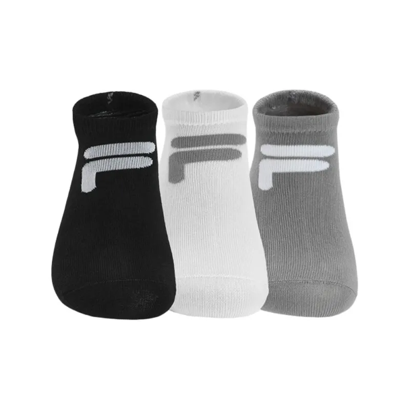 FILA No Show Socks Unisex 3 Pack-3