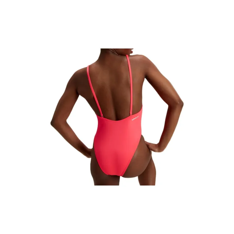 Speedo FLU3NTE High Leg Swimsuit One-piece Swimsuit Women's-3