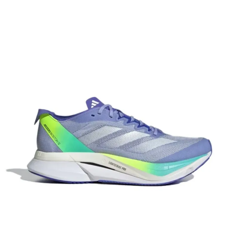 Adidas Adizero Boston 12 Blue Spark Zero Metalic Cobalt Blue Women's-1
