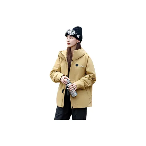 YAYA Down Jackets Unisex Ginger Yellow