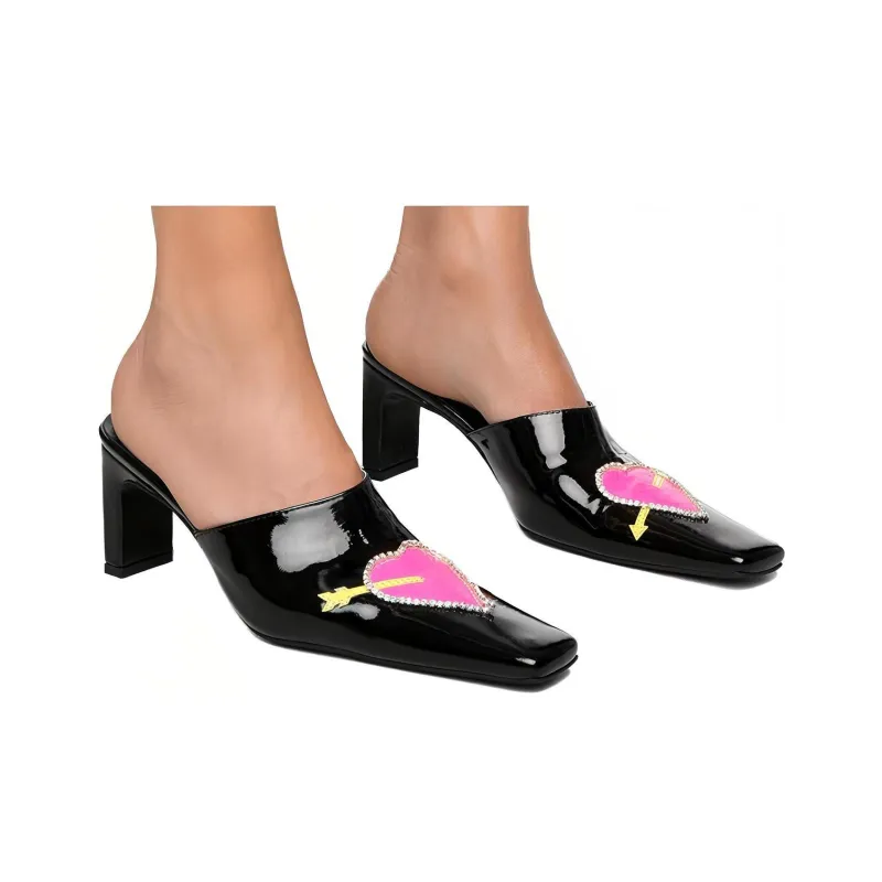 Nina Zarqua Odor-Resistant Wrap-toe Slippers Women's Black-1