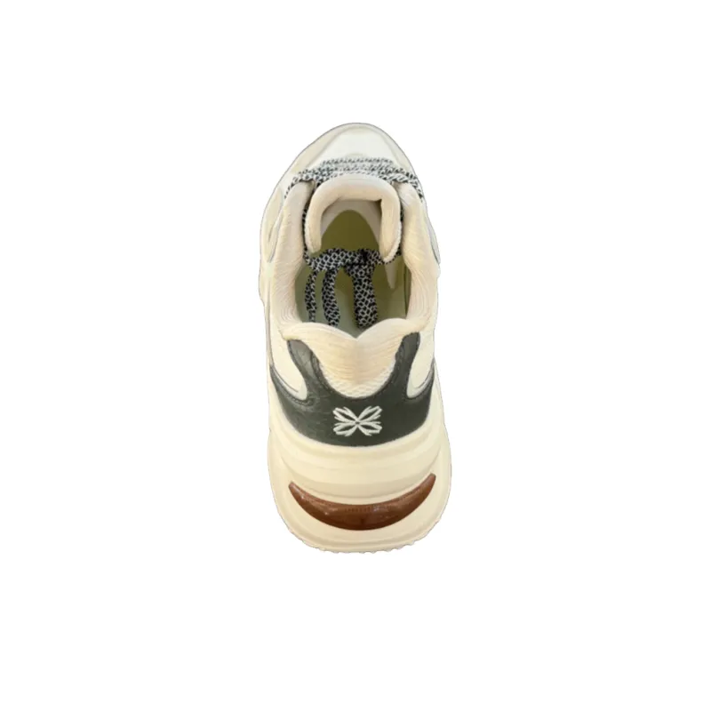 Anta Anti Slip Wear Resistant Low Top Chunky Sneakers Women's Beige-2