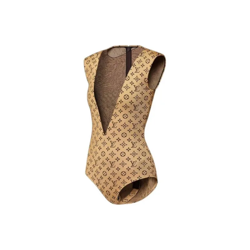 LOUIS VUITTON Jumpsuit Women's Camel-2