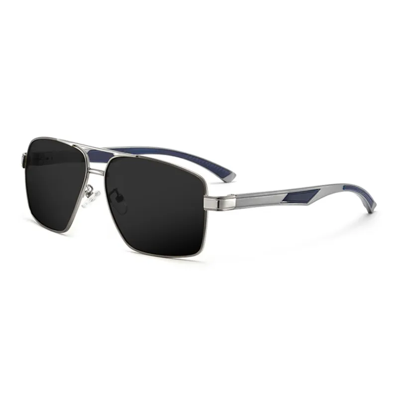 Sha Lehua Aluminum Magnesium Alloy Irregular Shape Sunglasses Unisex-1
