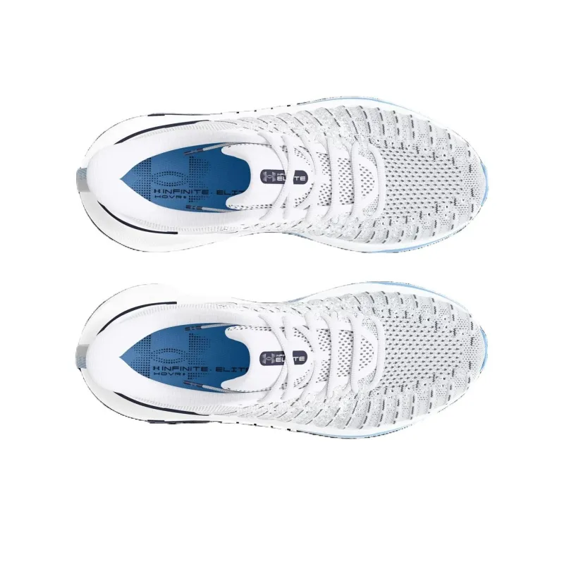 Under Armour Infinite Elite Anti Slip Wear Resistant Low Top Casual Running Shoes Women's White Blue-3