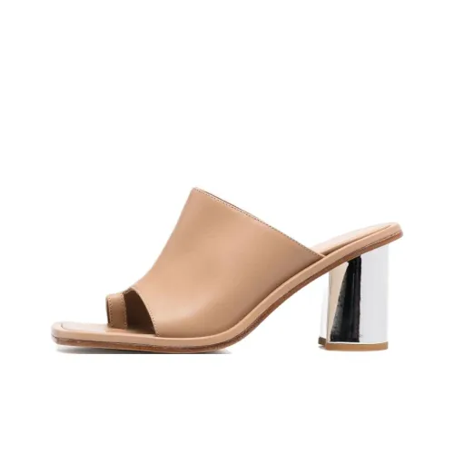 SCAROSSO Gwen Leather Mules