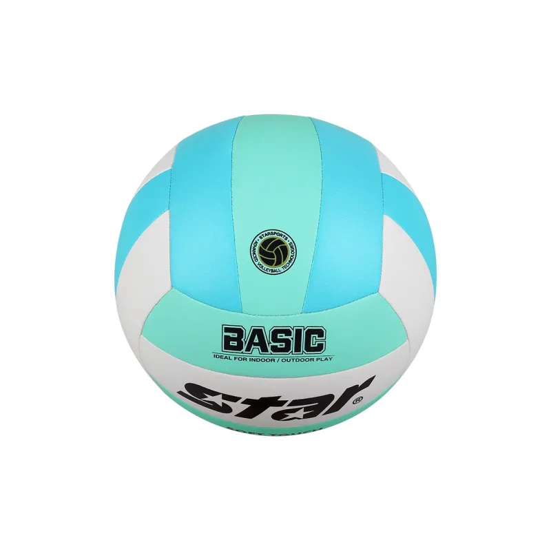Star PU Size 5 Volleyball Unisex Blue White-2